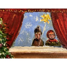 Millennium in Ukrainian style – Ukrainian Christmas, festive table, oil painting by Marina Stognieva Millennium in Ukrainian style – Ukrainian Christmas, festive table, oil painting by Marina Stognieva